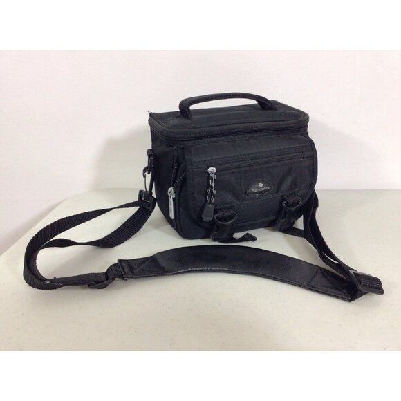 Samsonite Camera Bag Padded Multiple Pockets Strap Canvas Travel - Picture 4 of 8